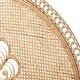 preview thumbnail 5 of 7, Marlette Modern Bohemian Natural Brown Rattan Queen Size Standalone Headboard