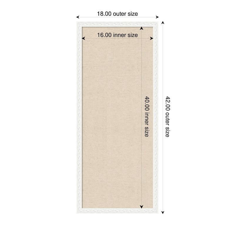 Kate and Laurel Pinboard Neutral Linen