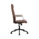 preview thumbnail 4 of 13, Porthos Home Shea Office Chair with Tilt Mechanism, PU Upholstery