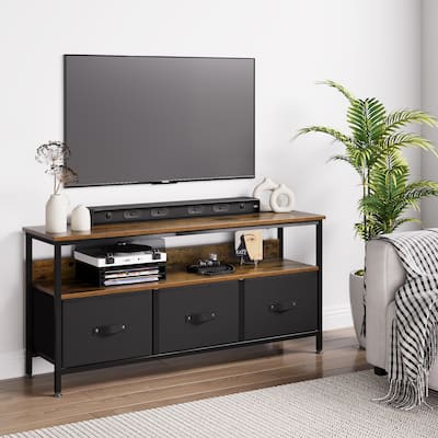 Dresser TV Stand 55 Inch Entertainment Center with Storage