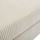 preview thumbnail 83 of 94, Modern Oversized striped Corduroy Ottoman