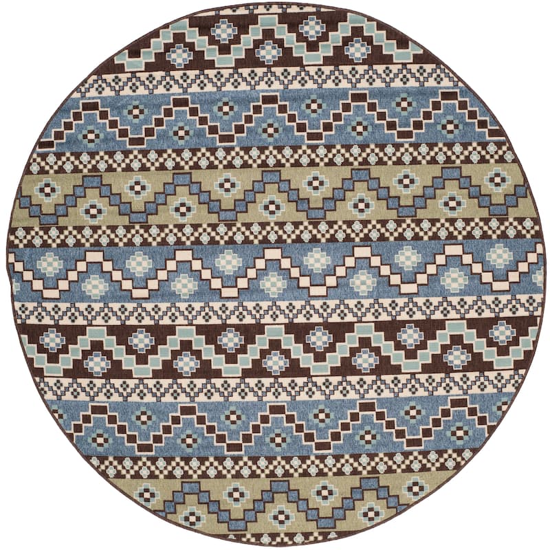 SAFAVIEH Veranda Dymph Indoor /Outdoor Waterproof Patio Backyard Rug