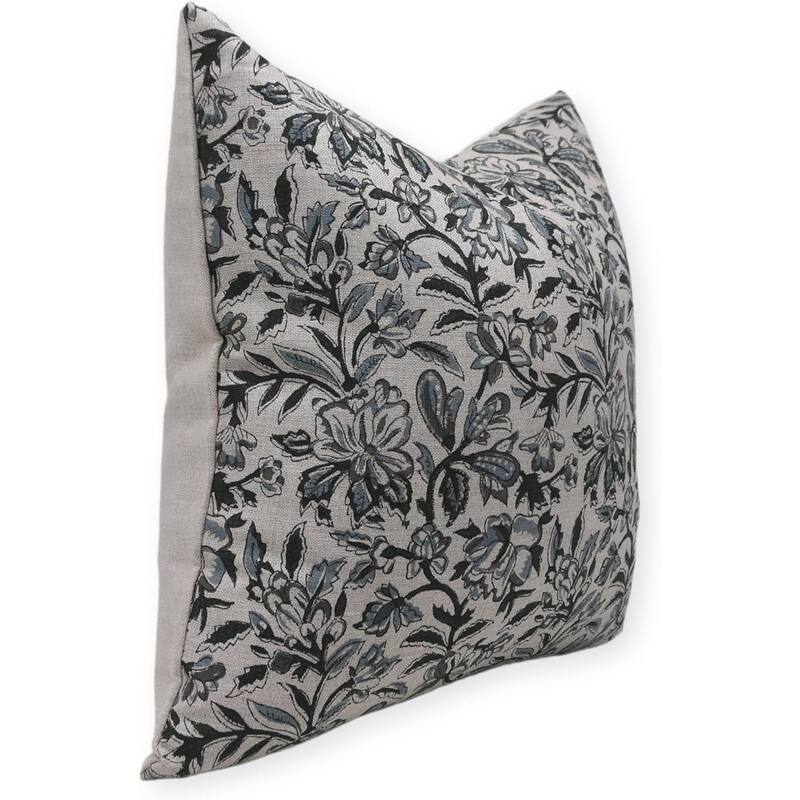 Fabdivine Linen Handmade Block print pillow Cover