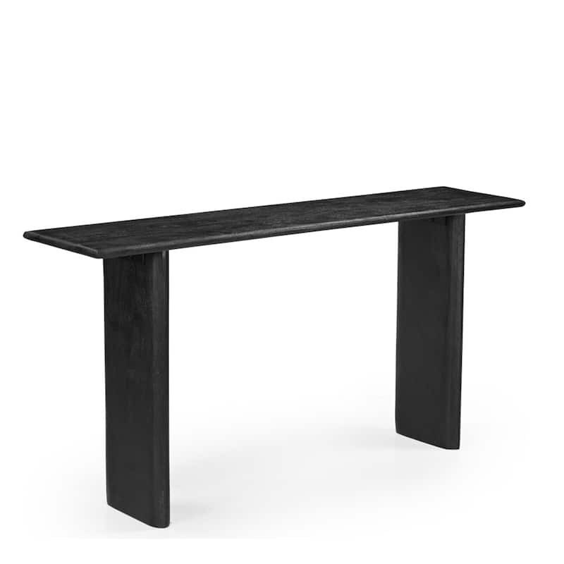Grackle Solid Wood Console Table - Black - 60" X 14"