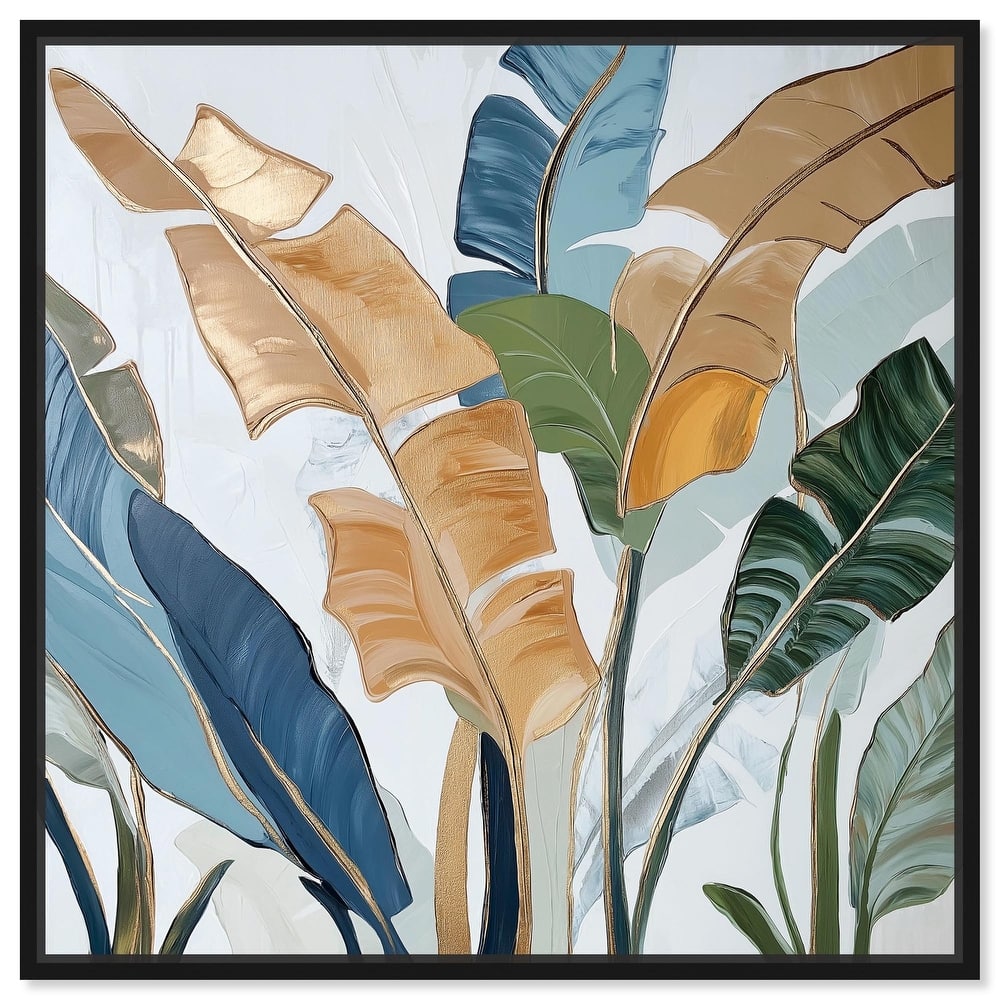 Paradise Fronds I Canvas by Art Remedy