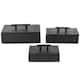 Option Black Set of 3 - 6.15"W ,5.5"H