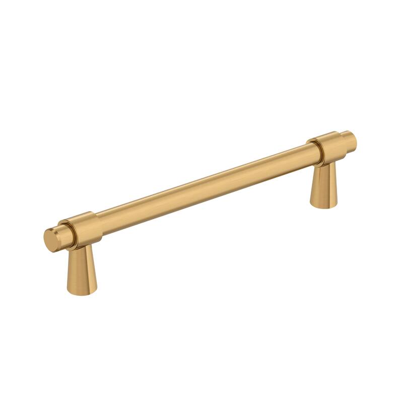 Amerock Destine Cabinet or Furniture Pull - 5-1/16 in (128 mm) Center-to-Center - Champagne Bronze
