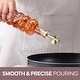 preview thumbnail 47 of 196, COOK WITH COLOR Glass Olive Oil Bottle Dispenser - 2 Pack- 17oz Oil and Vinegar Carafe Decanter