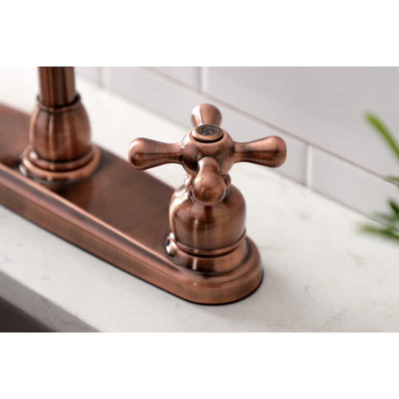 Victorian 8 in. Centerset Kitchen Faucet