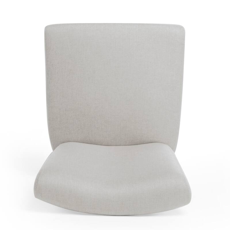 28" Modern Swivel Bar Stool with Leather Seat Backrest, Solid Wood Legs, for Bar Dining Room Living Room and Café