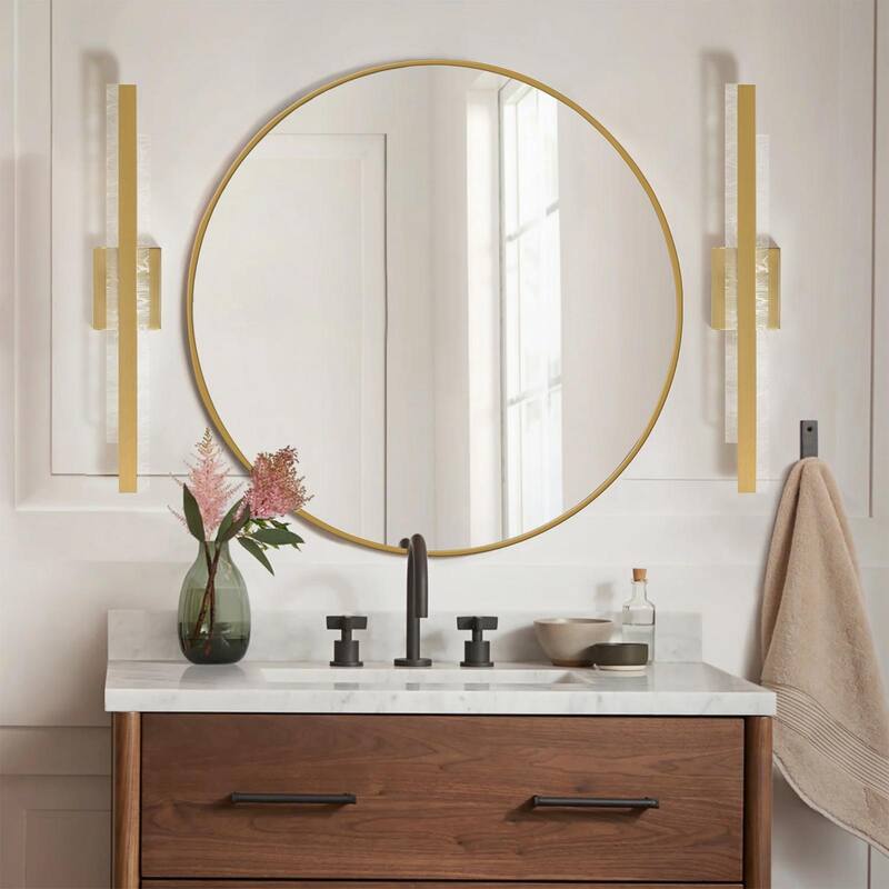 Modern Bathroom Vanity Light 24 inch Dimmable LED Bath Bar Light Fixtures Over Mirror - Wall Sconce