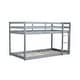 preview thumbnail 88 of 95, Low Loft Bed with Ladder, Solid Rubber Wooden Bed Frame for Multi Children, Floor Bed - Available with or without Slats