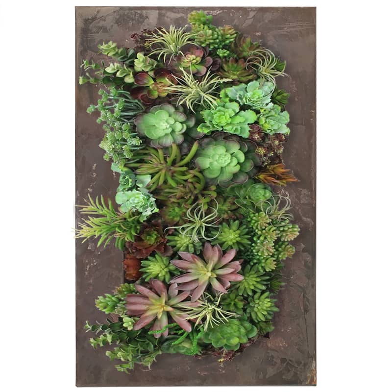 Carson Carrington Tasback Galvanized Steel/ Zinc Succulent Planter