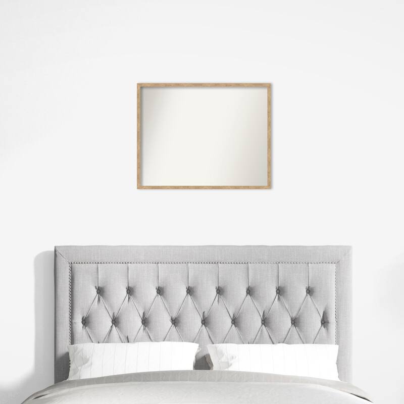 Imprint Non-Beveled Wood Framed Wall Mirror