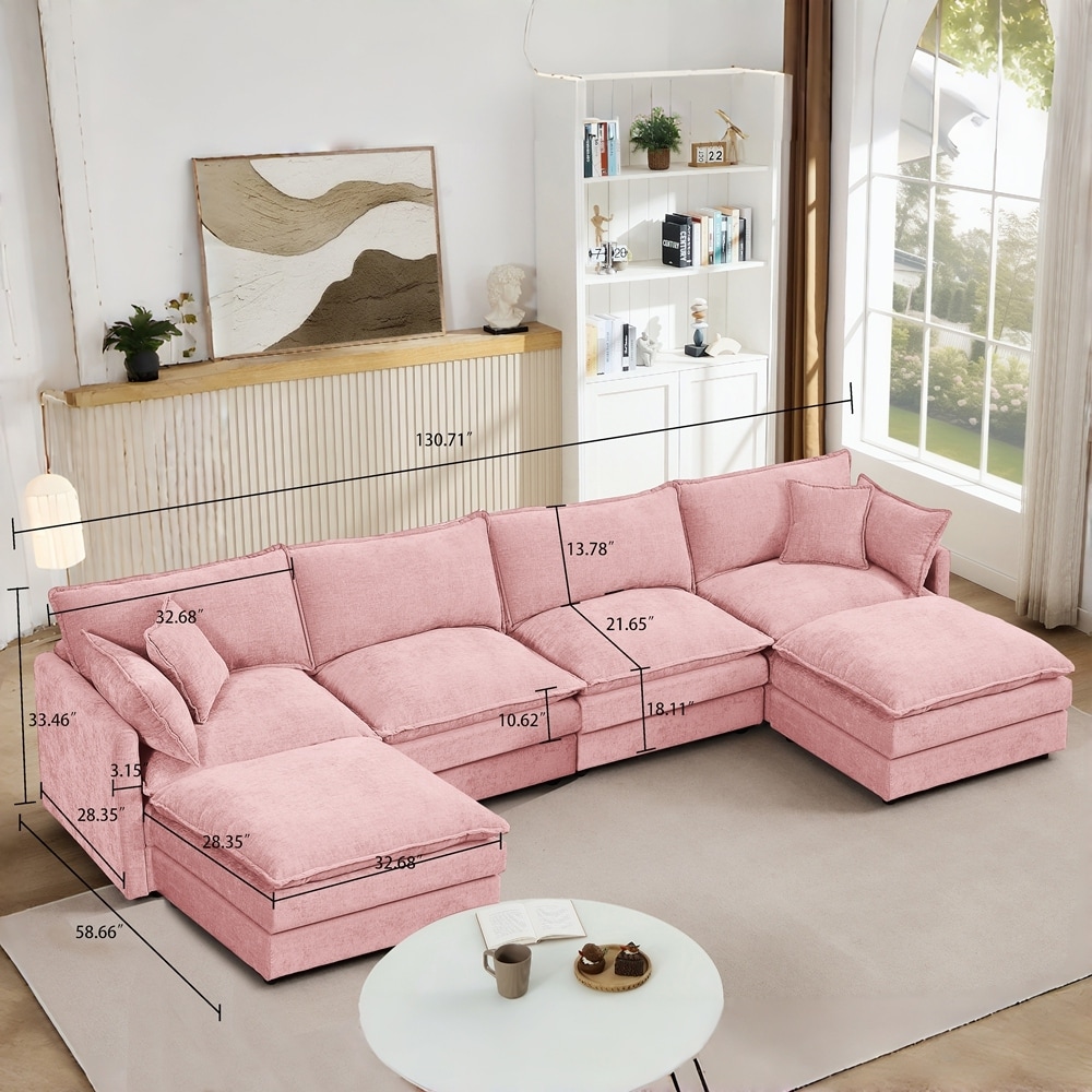 美品】MOMONATURAL CLOUD SOFA +OTTOMAN MOMO NATURAL | モモ