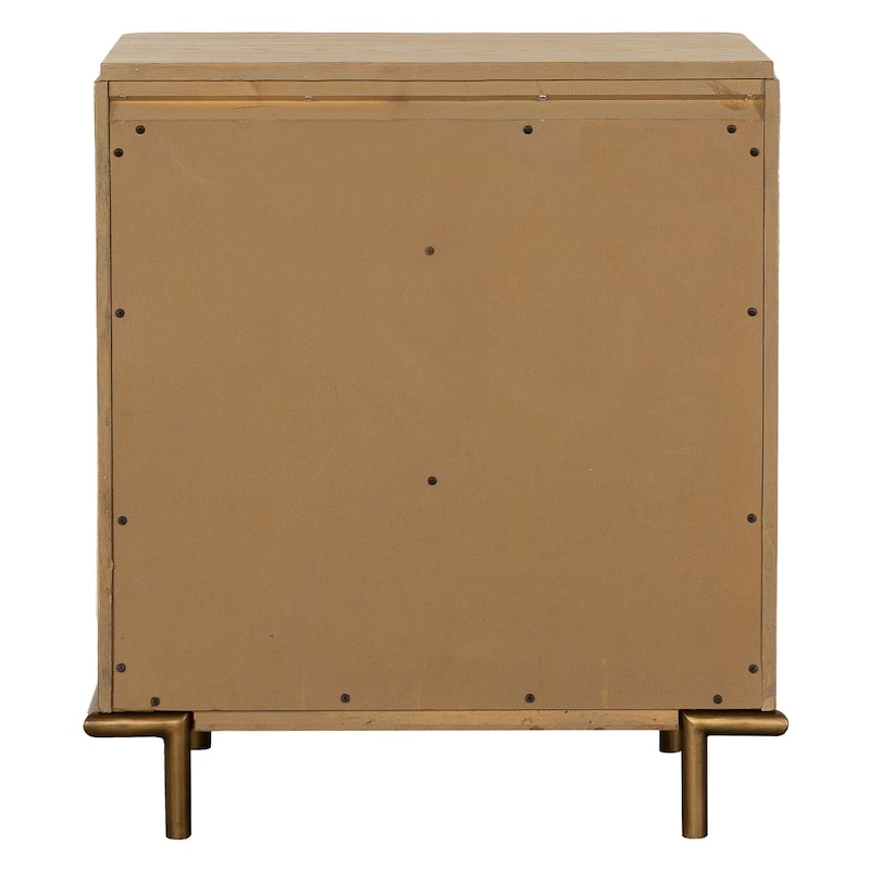 Stevie Sand Wash Rectangular 3-drawer Nightstand