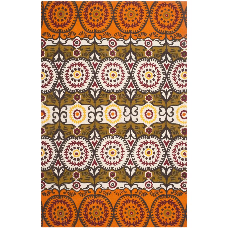 SAFAVIEH Handmade Cedar Brook Vinciane Modern Cotton Rug
