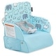 preview thumbnail 15 of 17, Evolur Snug Packsack 2-in-1 Portable Booster Seat and Travel Bag Sky Blue