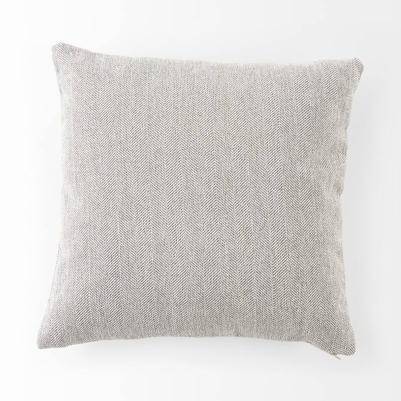 Valence Light Gray Throw Pillow Sectional Piece - 18.11 x0.43 x18.11