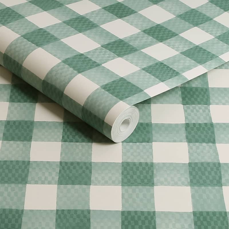 Cath Kidston Painted Gingham Green