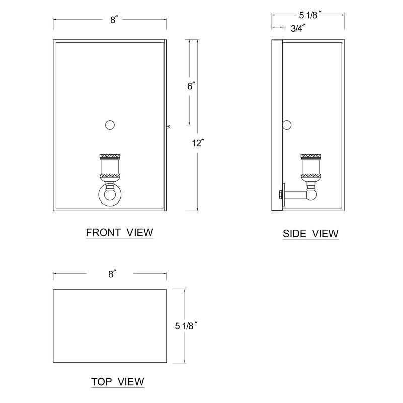 C Cattleya Solid Brass Outdoor Wall Lantern with Tempered Clear Glass Shade