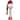 Standing Red Fuzzy Gnome with Dangle Hat - 8"W x 26"H