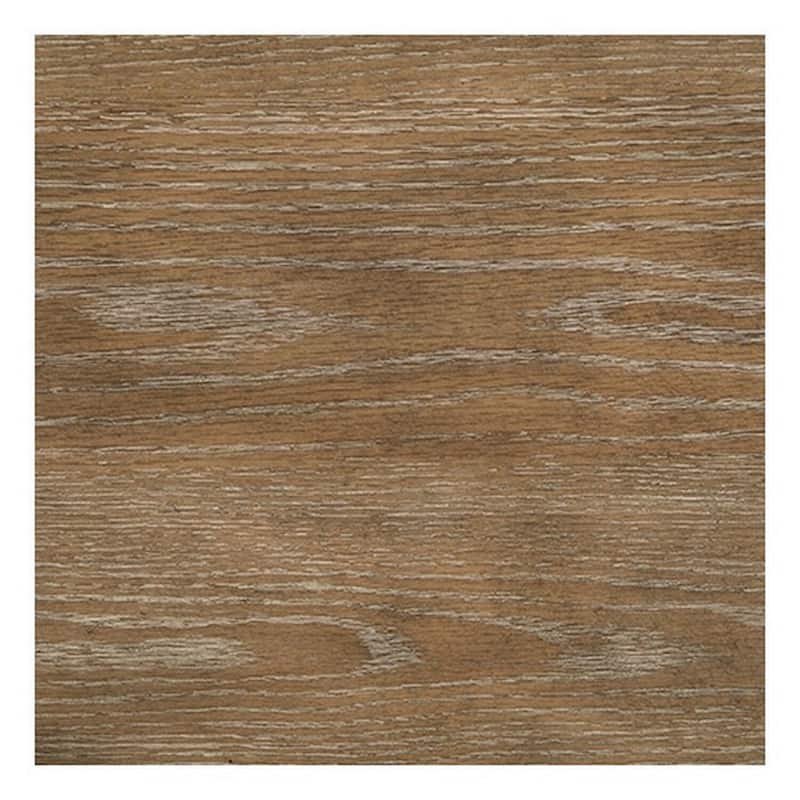 24 in. Antique White and Brown Rectangle Wood End Table, Sturdy Build End Side Table for Living Rooms