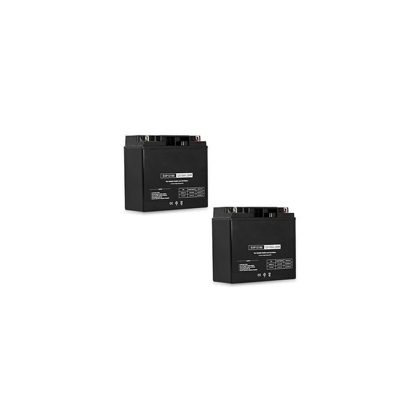 Replacement AGM SLA Battery 12V-18Ah 2-Pack Replacement AGM SLA Battery