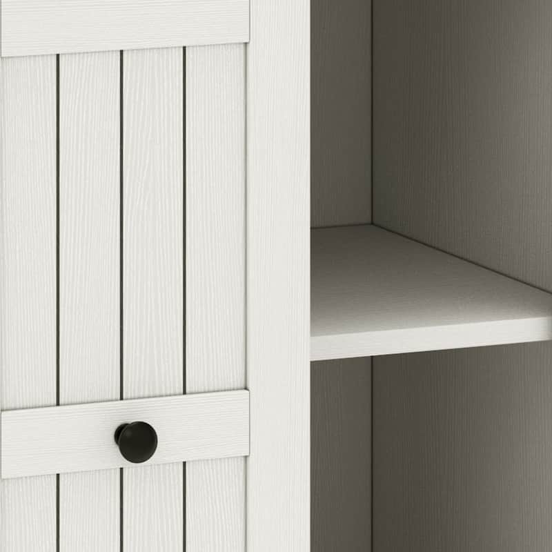 Moasis Wooden Kitchen Island with Drop Leaf Rolling Cart Extra Large Work Surface and Storage Drawers Towel Spice Rack