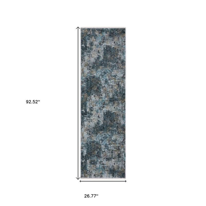 HomeRootsAbstract Modern Runner Area Rug