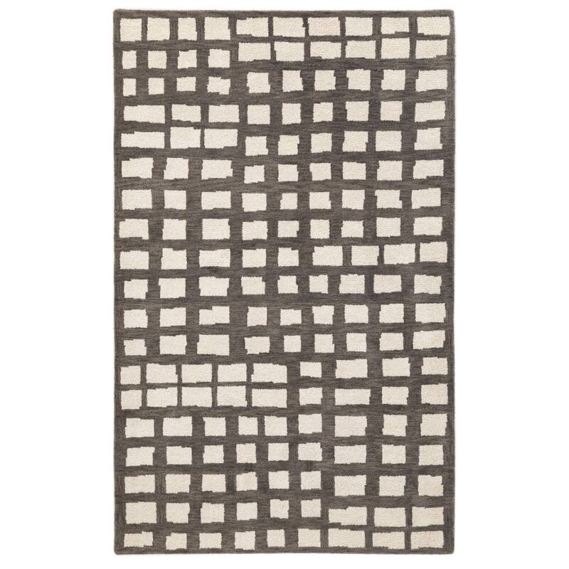 Terra by Obeetee Requiem Rudy Rug - Cream/Onyx - 3' x 5'
