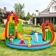 preview thumbnail 3 of 10, Costway Kids Inflatable Water Slide Bounce Park Splash Pool with Water - See Details