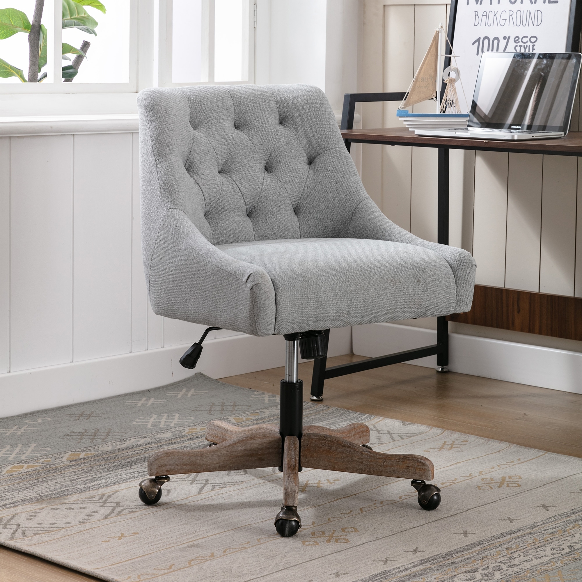 Tommy hilfiger discount tufted swivel chair