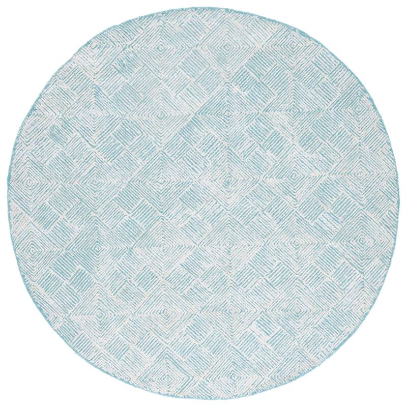 SAFAVIEH Handmade Glamour Nayma Geometric Viscose Rug