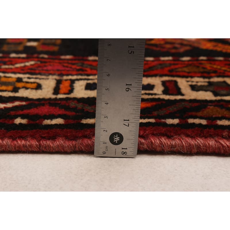 ECARPETGALLERY Hand-knotted Konya Anatolian Navy Wool Rug - 3'8 x 12'7