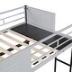 preview thumbnail 6 of 18, Triple Bunk Bed with Vent Board, Noise-Free Wood Slats