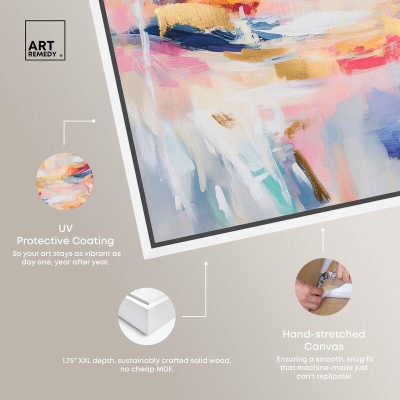Balipink I Canvas by Art Remedy