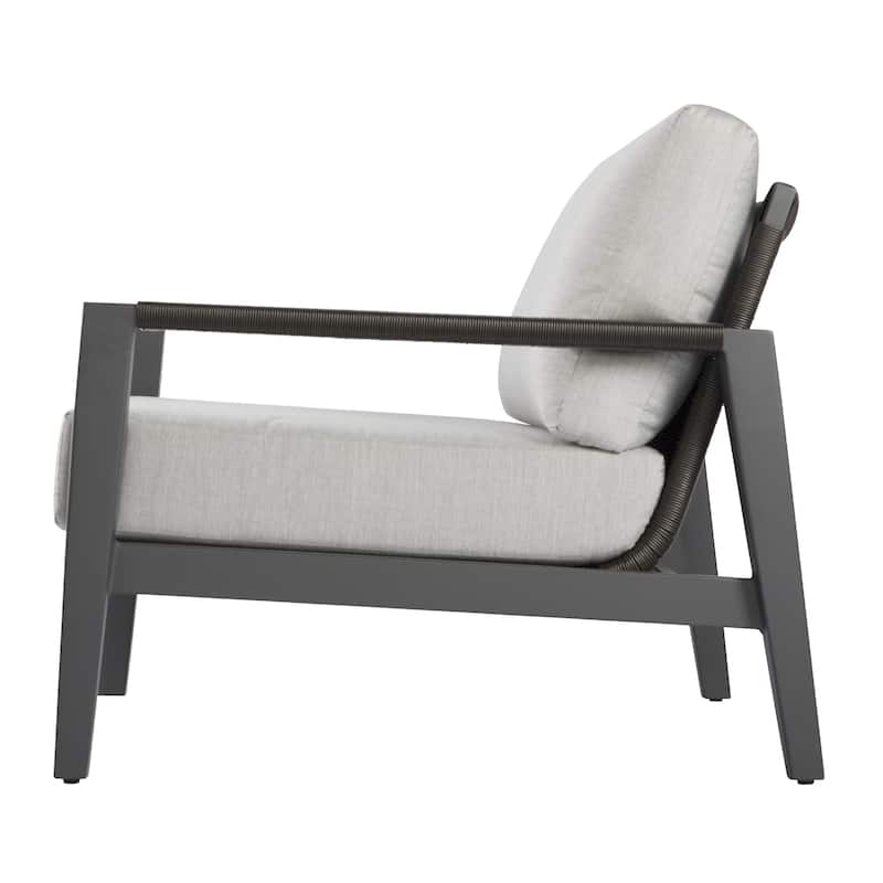 Laguna Outdoor Aluminum Lounge Chair with Sunbrella® Cushions