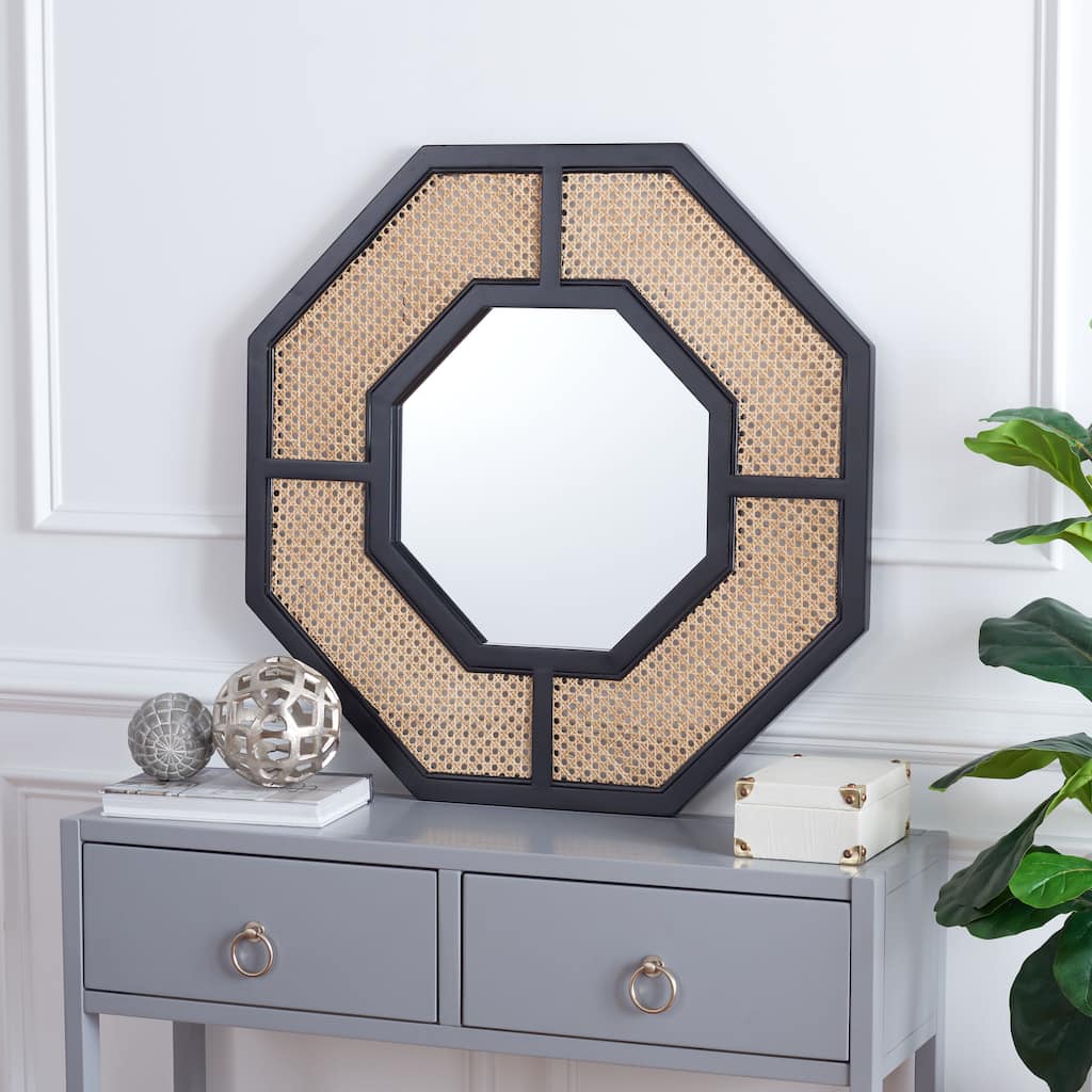 SAFAVIEH Jarvie 30" Mirror - 30"W x 1"D x 33"H