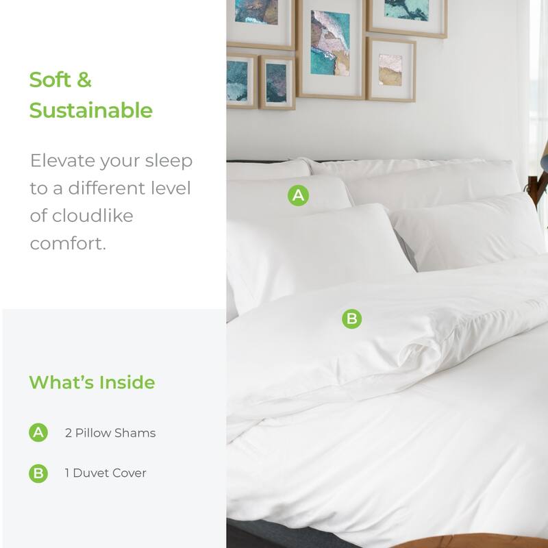 Cariloha Duvet Cover Solid