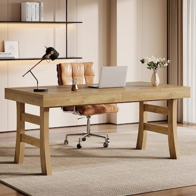 63 Inches Large Office Desk Computer Writing Table