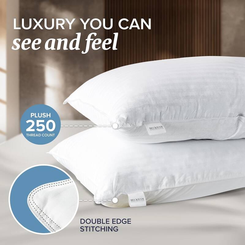 Bed Pillows Set of 2 Cooling Shredded Foam Pillow Bed Bath & Beyond 40119829