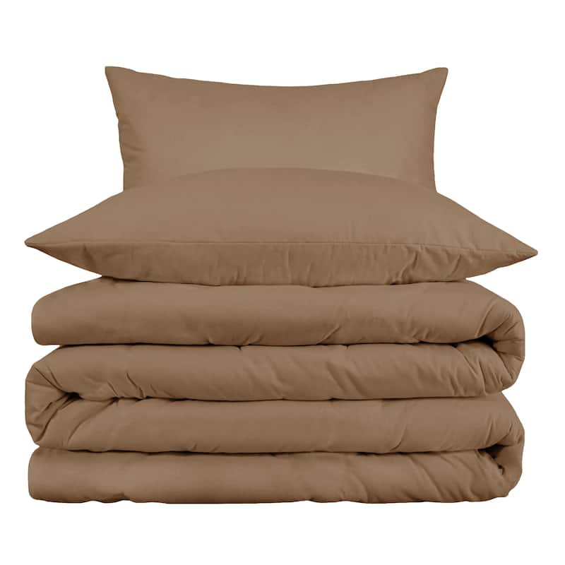 Egyptian Cotton 1000 Thread Count 3 Piece Duvet Cover Set by Superior