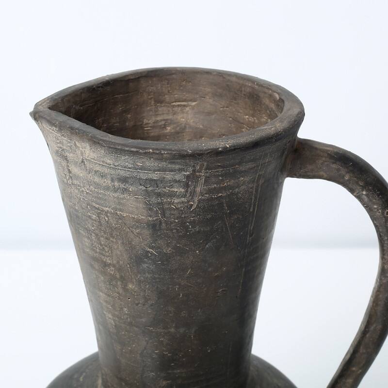 Approx. 10" H Charcoal Gray Picher Vintage Style(4" opening)