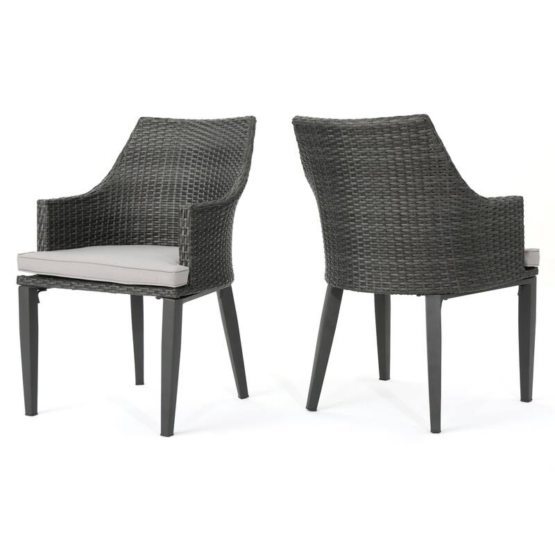 Classic Outdoor Patio Lounge Tanning Chair Set, Anti-rust & Anti-uv for Lawn, Gardens Terraces & Poolside