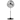 Gymax 20'' High Velocity Pedestal Fan w/3 Speeds 360 Degree Tilt &