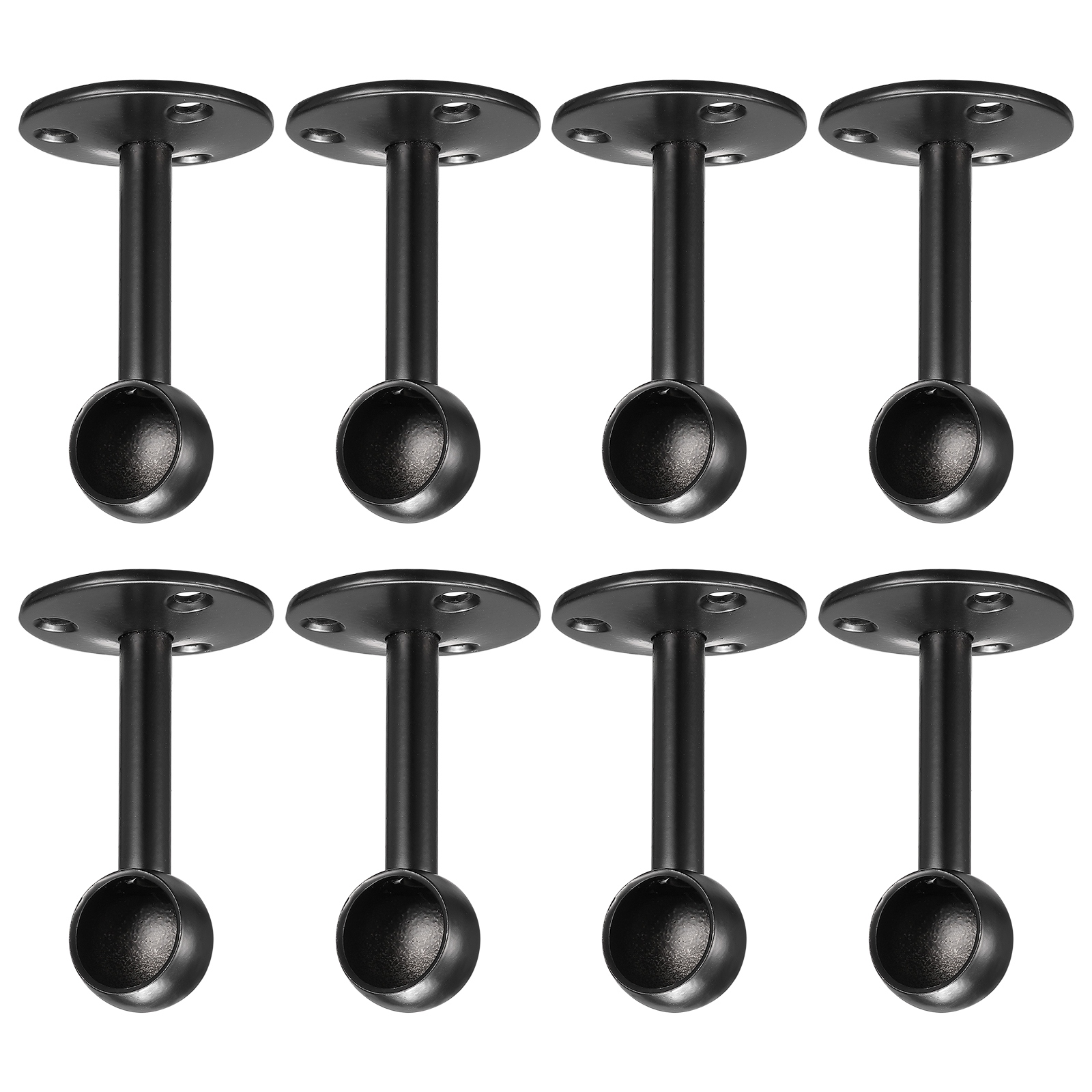 Rod Ceiling Mount Brackets Stainless Steel Closet Rod Holder