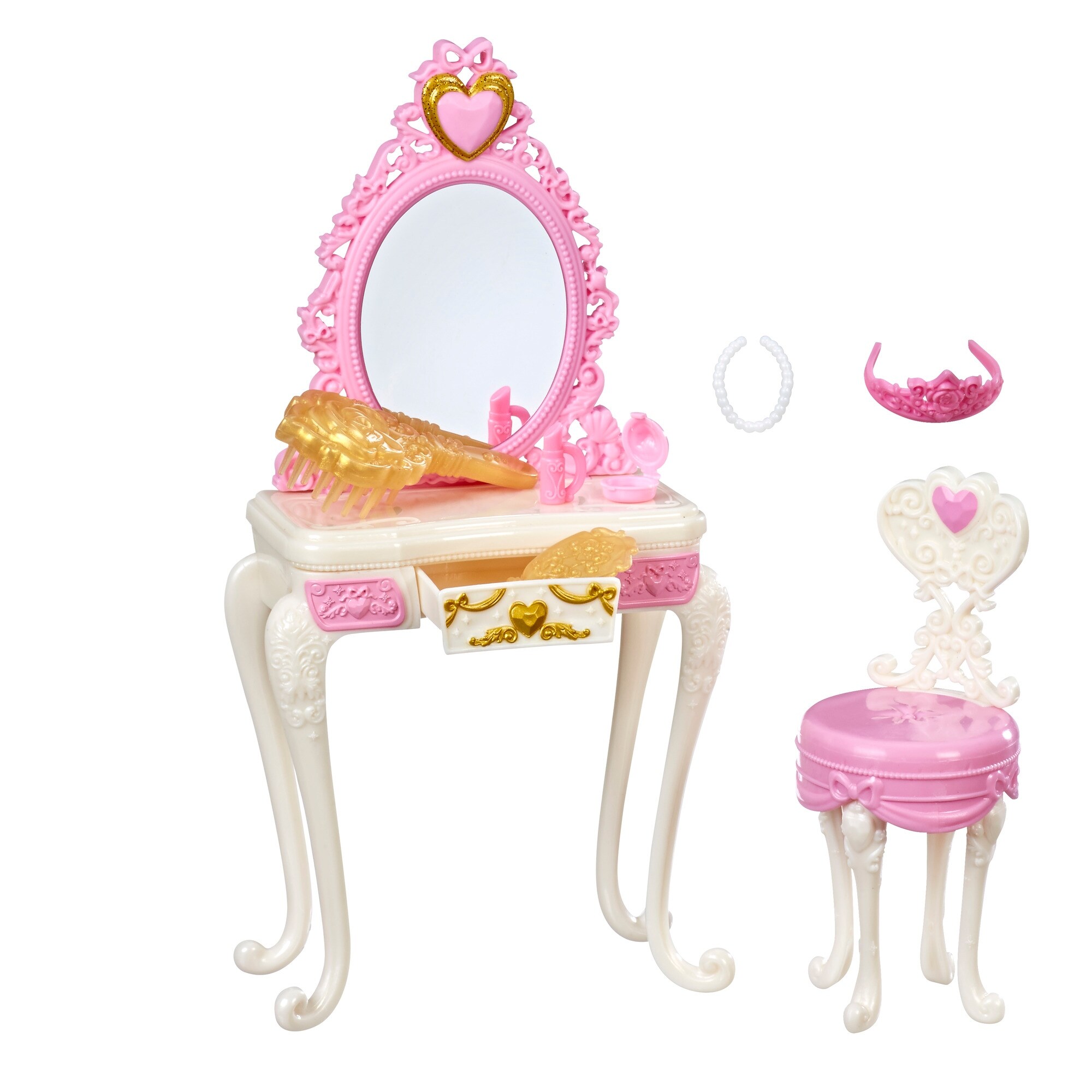 disney princess sparkling light & sound vanity set
