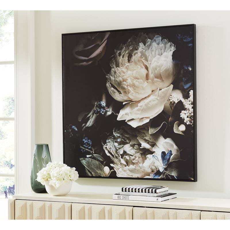 Signature Design by Ashley Hurshaw Black/White/Blue Wall Art
