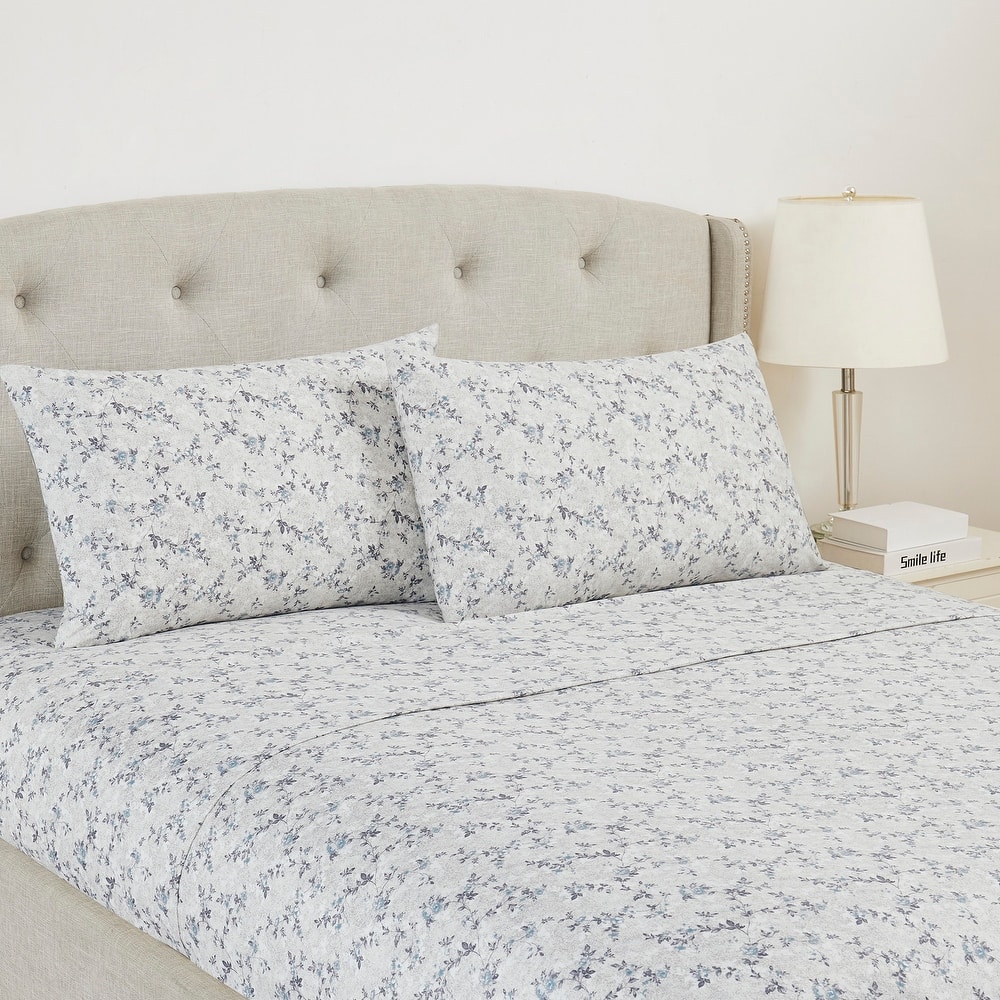 Modern Threads Printed 4-Piece Deep Pocket Sheet Set